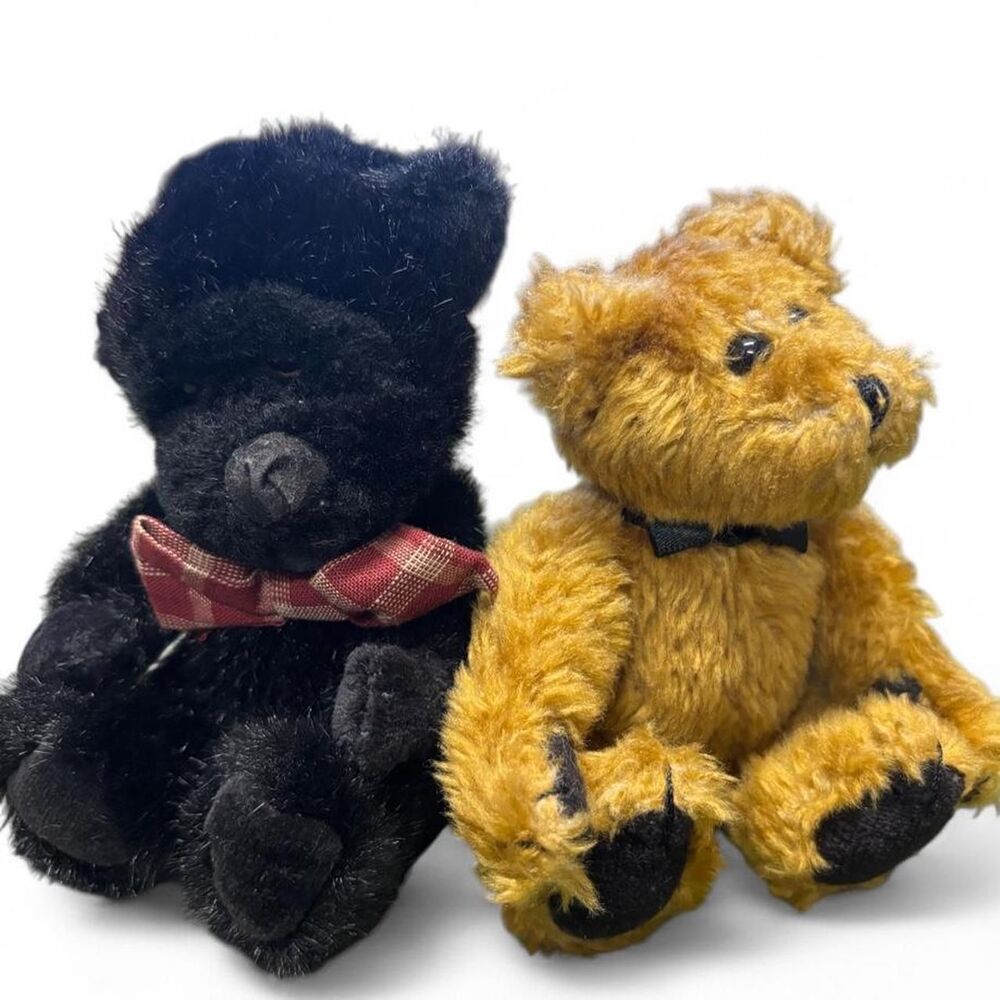 Boyds Bears Mike Magilla & Percy 2-Piece Plush Bear Bundle
